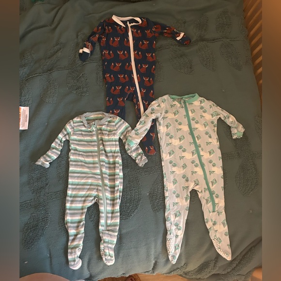 Kickee Pants One Pieces Three Pack Of Kickee Pants Footsies All